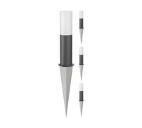 4x Luce di percorso GROPO / bitta per esterni IP44 41 cm antracite 1x E27 max. [EEK: E]