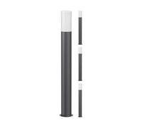 4x Luce di percorso GROPO / bitta per esterni IP44 90 cm antracite 1x E27 max.