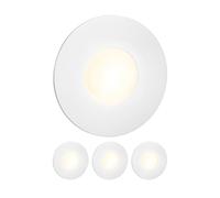 4x Luce per scale a LED/luce da incasso a parete FEX per interni ed esterni