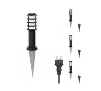 4x luce per sentiero / luce per dissuasore / luce per giardino PORU per esterno
