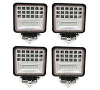4x Luci Angel Eyes da Lavoro Multi Lite 48W 12-24V per Trattori Barche SUV