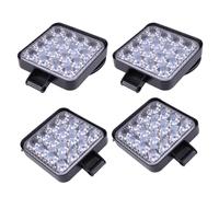 4x luci quadrate a LED 48W luci di lavoro a LED per camion fuoristrada 12V 24V