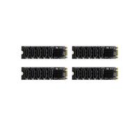 4X M.2 NGFF B-Key Change Scheda di Espansione un 5 Porte Scheda di Espansione da 6 Gbps Chipset JM575