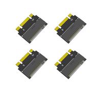 4X M.2 NVME M-Key B+M da 2230 un 2242 Staffe Adattatori di Estensione SSD Soild Telaio Convertitore per Disco Rigido per Computer Desktop
