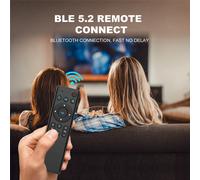 4X M5 Bluetooth 5.2 Air Mouse Wireless Infrarossi Apprendimento Telecomando per Smart TV Box Proiettore e PC Home