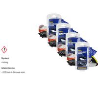 4x MANNOL Fanale Polish9801 Aufbereitungs-Set per Kunststoffscheinwerfer