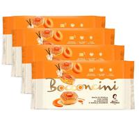 4X Matilde Vicenzi Bocconcini di Pasta Sfoglia con Albicocche e Vaniglia 90g