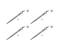 4x Meyle 37-14 860 0006 Candelette 0 per Hyundai Accent IV Kia Carens IV