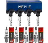 4x Meyle Bobina Accensione + Champion Candela per Ford S-MAX WA6 2.3