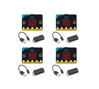 4X Micro:Bit V1.5 Scheda di Sviluppo Micro:Bit Car Kit/Qtruck/Python Education BBC Microbit Robot Programmabile per Il DIY