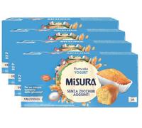 4X Misura Plumcake allo Yogurt Senza Zuccheri Aggiunti per dolcesenza 190g