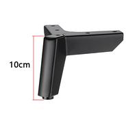 4x Mobili Gambe Metallo for Divano Letto Caffè Tavolo Piedi Sedia Scrivania