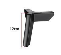 4x Mobili Gambe Metallo for Divano Letto Caffè Tavolo Piedi Sedia Scrivania