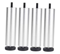 4x mobili in lega di alluminio gambe fai da te piedi del divano piedini