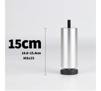 4x mobili in lega di alluminio gambe fai da te piedi del divano piedini