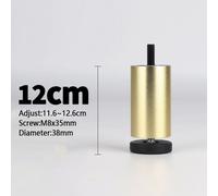 4x mobili in lega di alluminio gambe fai da te piedi del divano piedini