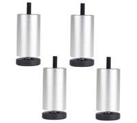 4x mobili in lega di alluminio gambe fai da te piedi del divano piedini