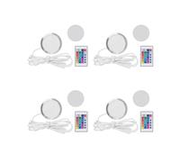 4X Modello di Stampa 3D Luce LED Faretto LED Multicolore Kit Luce LED Regolabile Faretto LED DIY Senza Guscio Lampada