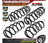 4x Molla Anteriore Posteriore L+R per VW Passat 362 1.6L 2.0L 10-14 Berlina