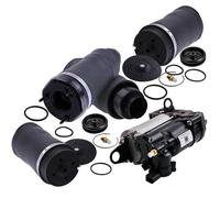 4x Molla Coppia Sospensione Pneumatica + compressore For Mercedes R W251
