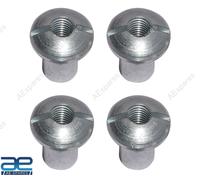 4x Molla Frizione Borchie Perno Regolabile Dado Per Triumph T120 Ajs Matchless
