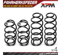 4x Molla Vorne&hinten L+R per Audi A4 Avant 8K5 2.0 Tdi 3.2 FSI Familiare