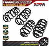 4x Molle Anteriore per Audi A4 B6 B7 2.0L Senza Assetto Sportivo