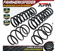 4x Molle di Sospensione Anteriore per Benz SLK R171 200 Compressore