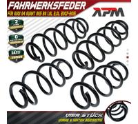 4x Molle Molla Anteriore Posteriore per Audi A4 Avant 8K5 B8 1.8L 2.0L 07-15