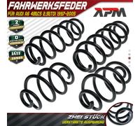 4x Molle Molla Anteriore Posteriore per Audi A6 4B C5 2.5 Tdi Rinforzato 97-05