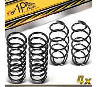 4x Molle Molla Anteriore Posteriore per Ford Mondeo 3 Turnier BWY 1S715B302DA