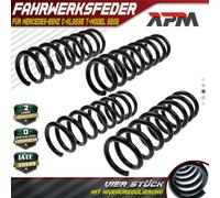 4x Molle Molla Anteriore Posteriore per Mercedes Benz Classe C Modello T S202