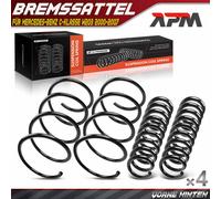 4x Molle Molla Anteriore Posteriore per Mercedes-Benz W203 2000-2007