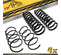 4x Molle Molla Anteriore Posteriore per Mercedes-Benz W203 C270 CDI C320 C350