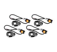 4x Motorcycle Motorbike Amber LED Turn Signal Lights Lamp Indicators