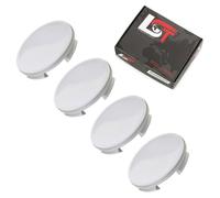 4x Mozzo Ruota Cap Coprimozzo Copricerchio Grigio Ø 60mm per Audi Q2 Q3 Q5 Q7