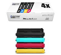 4x Müller Printware cartuccia del toner per Brother MFC-L 9550 CDWT CDW sostituisce TN900 Black Cyan Magenta Yellow