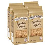 4X Mulino Bianco Cracker Integrali Ricchi di Fibra 500g