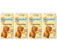 4X Mulino Bianco Nastrine Classiche Fragrante Brioche di Pasta Sfoglia 240gr