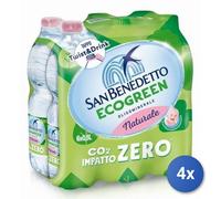 4x Multipack Acqua San Benedetto Naturale 6X500 Ml
