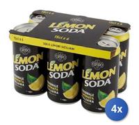 4x Multipack Lemonsoda Lattina Mini Can Ml 150X6