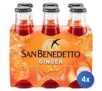 4x Multipack San Benedetto Bens Ginger 100X6