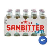 4x Multipack Sanbitter Dry Ml 100 X10 San Pellegrino