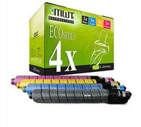 4x MWT Cartuccia compatibile per Ricoh MP C3501 C3001 sostituisce 842044-842047 Set