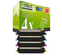 4x MWT Remanufactured Toner compatibile per HP Colore LaserJet 4700 PH DN N DTN Plus sostituisce Q5950A-53A 643A