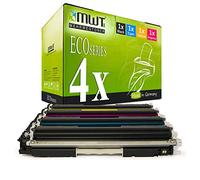 4x MWT Remanufactured Toner compatibile per HP Colore LaserJet Pro MFP M 176 177 fw n sostituisce CF350A-53A 130A