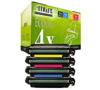 4x MWT Remanufactured Toner compatibile per HP LaserJet Pro 500 color MFP M 570 dw dn sostituisce CE400A-03A