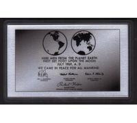 4x Nasa 25th Anniv Of Apollo 11 Lunar Atterraggio Set Di 4 & Toppe Telefono