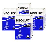 4X NEOLUX HB4 51W P22D 12V Lampadina