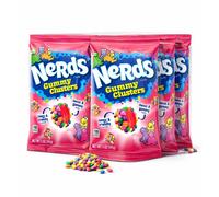 4x Nerds Gomme Decorazioni a Ghirlanda Borsa Peg Caramelle 141g Americane